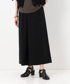 COMME CA PLATINUM / コムサ・プラチナ その他パンツ | コットンタイプライター ギャザーワイドパンツ