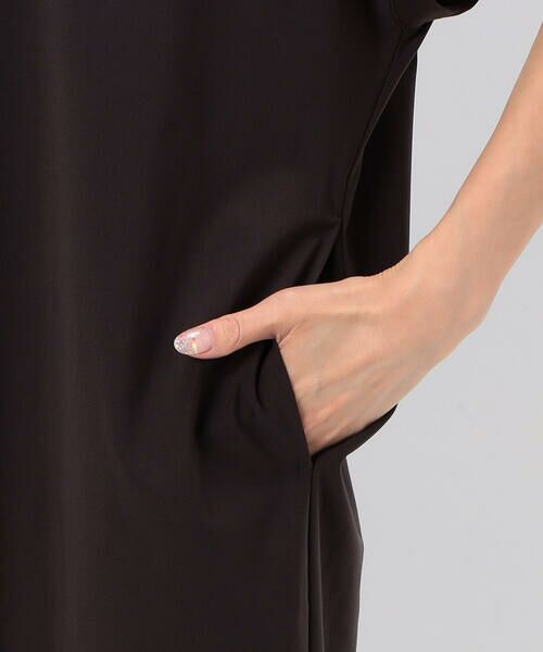 COMME CA PLATINUM / コムサ・プラチナ ドレス | スーパーハイゲージジャージー ゆったりチュニックドレス | 詳細18