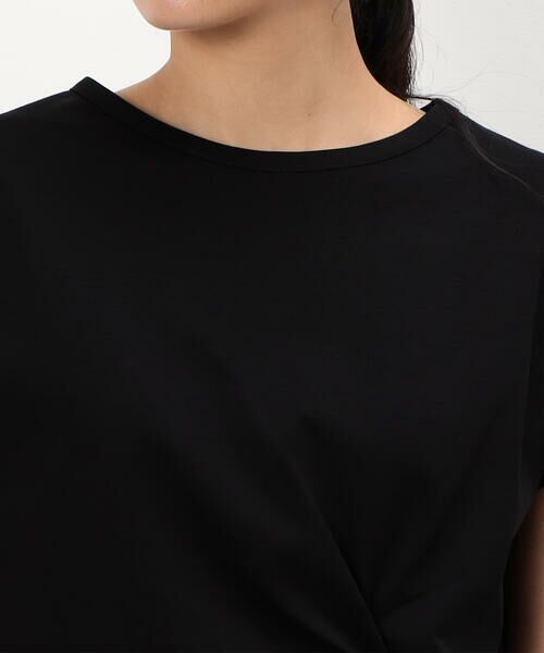 COMME CA PLATINUM / コムサ・プラチナ Tシャツ | コットン強撚ポンチ デザインタックシャツ | 詳細11