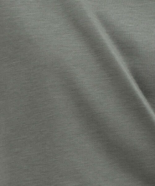 COMME CA PLATINUM / コムサ・プラチナ Tシャツ | コットン強撚ポンチ デザインタックシャツ | 詳細21
