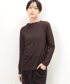 COMME CA PLATINUM / コムサ・プラチナ カットソー | くしゅくしゅ プルオーバー