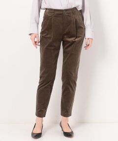 COMME CA PLATINUM / コムサ・プラチナ その他パンツ | 綿モダールストレッチ別珍 テーパードパンツ