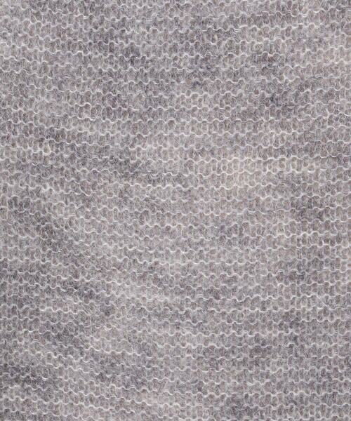 COMME CA PLATINUM / コムサ・プラチナ ニット・セーター | モヘヤガーター編み ニット | 詳細3
