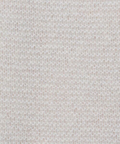 COMME CA PLATINUM / コムサ・プラチナ ニット・セーター | モヘヤガーター編み ニット | 詳細21