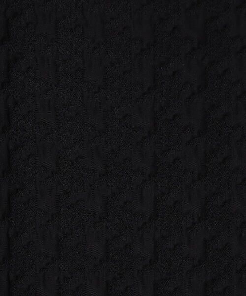 COMME CA PLATINUM / コムサ・プラチナ ロング・マキシ丈スカート | ふくれ千鳥ジャカード 巻き風バルーンスカート | 詳細11