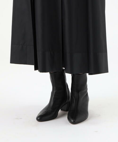 COMME CA PLATINUM / コムサ・プラチナ ロング・マキシ丈スカート | 高密度タフタ スカート | 詳細11