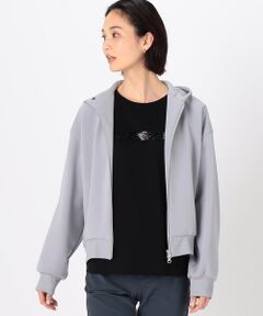 COMME CA PLATINUM / コムサ・プラチナ パーカー | アクアスーティングジャージー パーカ