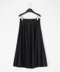 COMME CA PLATINUM / コムサ・プラチナ ロング・マキシ丈スカート | 【セットアップ対応】ウールシルクツイル フレアスカート