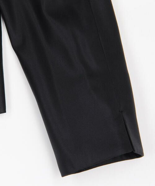 COMME CA PLATINUM / コムサ・プラチナ ノーカラージャケット | 【セットアップ対応】ウールシルクツイル ノーカラージャケット | 詳細3