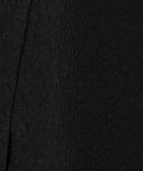 COMME CA PLATINUM / コムサ・プラチナ ロング・マキシ丈スカート | 風通ジャカード 巻き風スカート | 詳細12