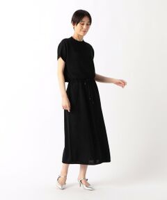 美濃和紙 バックスリットニットワンピース