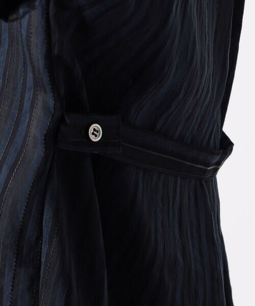 COMME CA PLATINUM / コムサ・プラチナ シャツ・ブラウス | ジャカードボーダー ゆったりプルオーバー | 詳細10