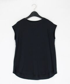 COMME CA PLATINUM / コムサ・プラチナ Tシャツ | 和紙ジャージー ノースリーブカットソー