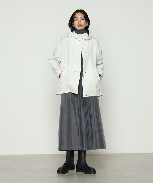 COMME CA PLATINUM / コムサ・プラチナ ブルゾン | 【2WAY】コットンナイロングログラン アノラックブルゾン | 詳細2