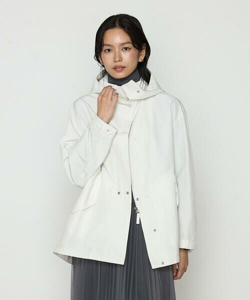 COMME CA PLATINUM / コムサ・プラチナ ブルゾン | 【2WAY】コットンナイロングログラン アノラックブルゾン | 詳細3