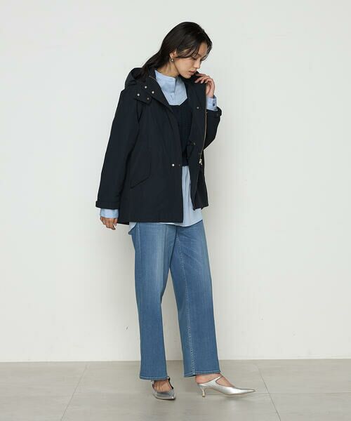 COMME CA PLATINUM / コムサ・プラチナ ブルゾン | 【2WAY】コットンナイロングログラン アノラックブルゾン | 詳細7
