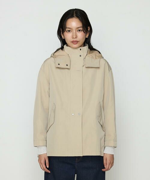 COMME CA PLATINUM / コムサ・プラチナ ブルゾン | 【2WAY】コットンナイロングログラン アノラックブルゾン | 詳細16