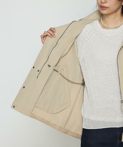 COMME CA PLATINUM / コムサ・プラチナ ブルゾン | 【2WAY】コットンナイロングログラン アノラックブルゾン | 詳細24