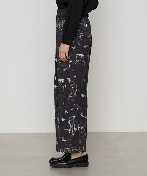 COMME CA PLATINUM / コムサ・プラチナ その他パンツ | アムンゼン大理石プリント パンツ | 詳細4