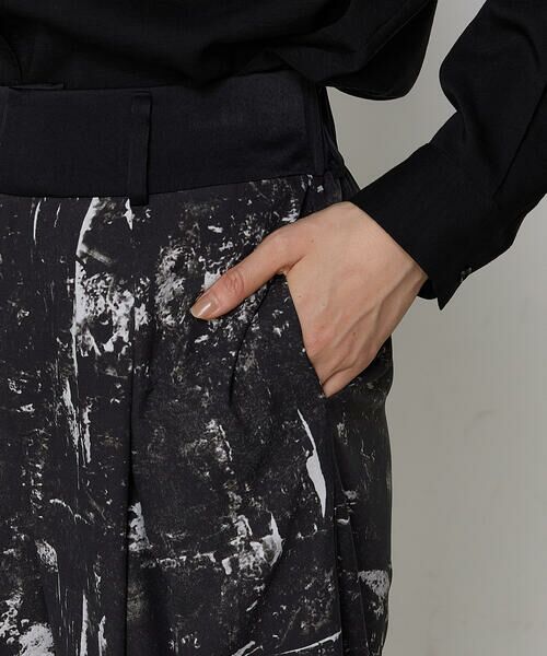 COMME CA PLATINUM / コムサ・プラチナ その他パンツ | アムンゼン大理石プリント パンツ | 詳細7