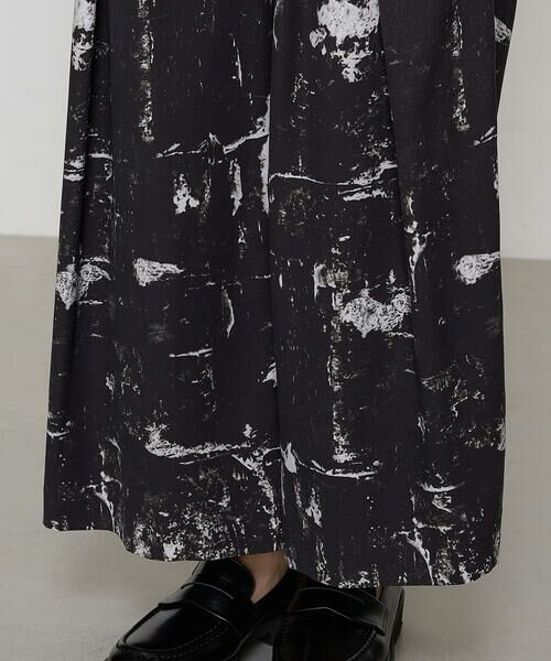 COMME CA PLATINUM / コムサ・プラチナ その他パンツ | アムンゼン大理石プリント パンツ | 詳細8