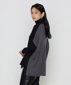 COMME CA PLATINUM / コムサ・プラチナ ニット・セーター | ウール混ポリエステル プルオーバー