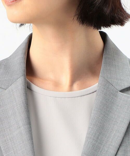 COMME CA PLATINUM / コムサ・プラチナ セットアップ | 【セットアップ対応】ブライトリー トロ シングルジャケット | 詳細6