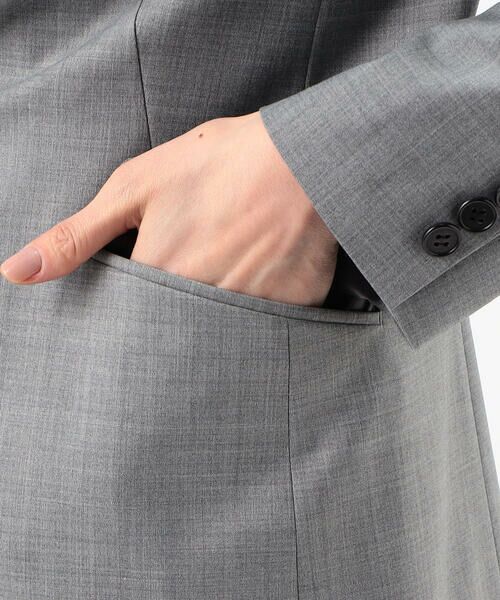 COMME CA PLATINUM / コムサ・プラチナ セットアップ | 【セットアップ対応】ブライトリー トロ シングルジャケット | 詳細8