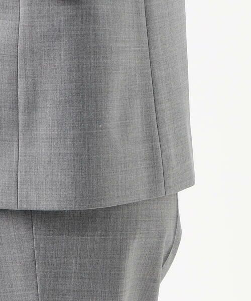 COMME CA PLATINUM / コムサ・プラチナ セットアップ | 【セットアップ対応】ブライトリー トロ シングルジャケット | 詳細9