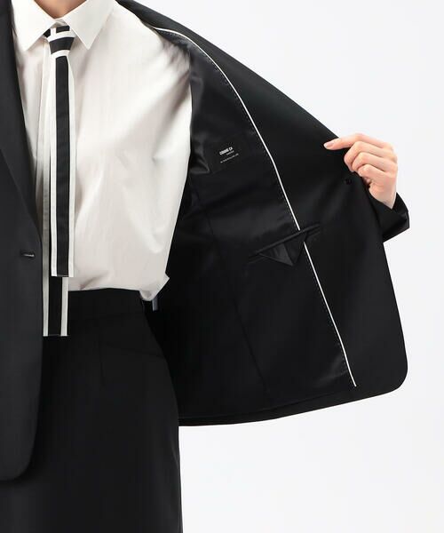 COMME CA PLATINUM / コムサ・プラチナ セットアップ | 【セットアップ対応】ブライトリー トロ シングルジャケット | 詳細21