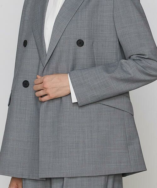 COMME CA PLATINUM / コムサ・プラチナ セットアップ | 【セットアップ対応】ブライトリートロ ダブルジャケット | 詳細6