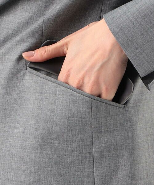 COMME CA PLATINUM / コムサ・プラチナ セットアップ | 【セットアップ対応】ブライトリートロ ダブルジャケット | 詳細12