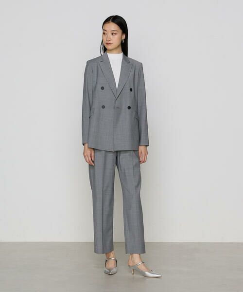 COMME CA PLATINUM / コムサ・プラチナ セットアップ | 【セットアップ対応】ブライトリートロ ダブルジャケット | 詳細2