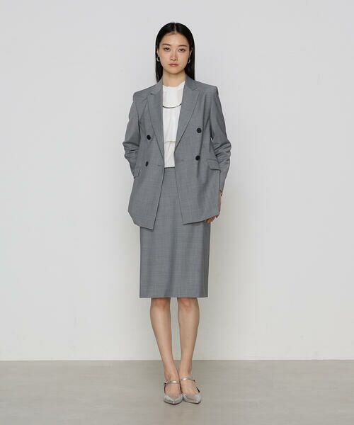 COMME CA PLATINUM / コムサ・プラチナ セットアップ | 【セットアップ対応】ブライトリートロ ダブルジャケット | 詳細3