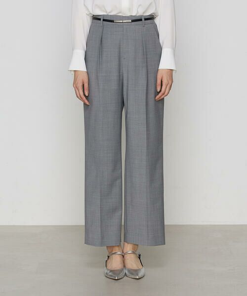 COMME CA PLATINUM / コムサ・プラチナ セットアップ | 【セットアップ対応】ブライトリートロ ワイドパンツ | 詳細4