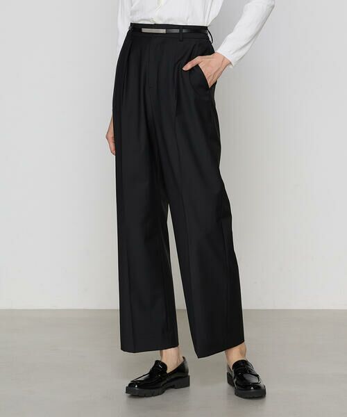 COMME CA PLATINUM / コムサ・プラチナ セットアップ | 【セットアップ対応】ブライトリートロ ワイドパンツ | 詳細17