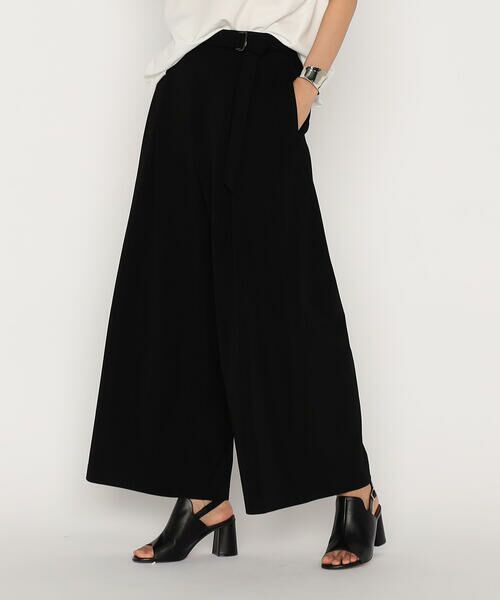 COMME CA PLATINUM / コムサ・プラチナ その他パンツ | ハイテンションポンチ タックワイドパンツ | 詳細9