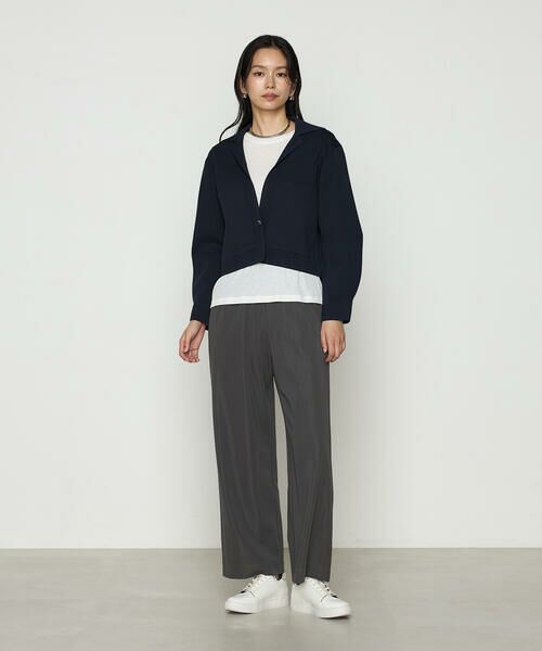 COMME CA PLATINUM / コムサ・プラチナ その他パンツ | ハイテンションポンチ ワイドパンツ | 詳細8