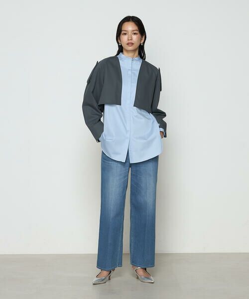 COMME CA PLATINUM / コムサ・プラチナ トレンチコート | サイロフィルギャバ 3WAYトレンチコート | 詳細9