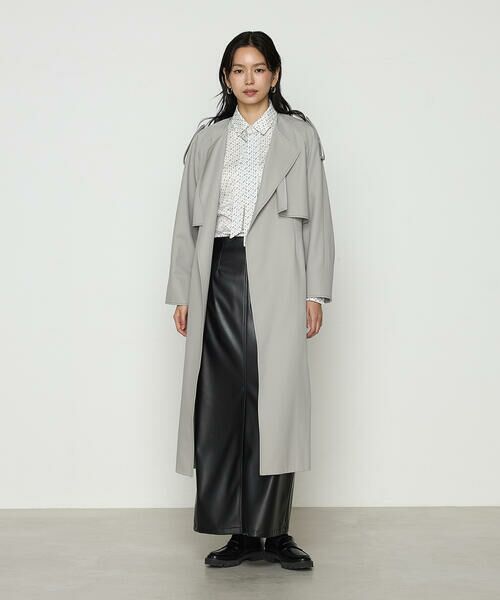 COMME CA PLATINUM / コムサ・プラチナ トレンチコート | サイロフィルギャバ 3WAYトレンチコート | 詳細16