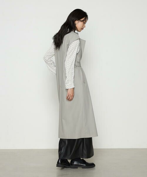 COMME CA PLATINUM / コムサ・プラチナ トレンチコート | サイロフィルギャバ 3WAYトレンチコート | 詳細21