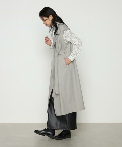 COMME CA PLATINUM / コムサ・プラチナ トレンチコート | サイロフィルギャバ 3WAYトレンチコート | 詳細22