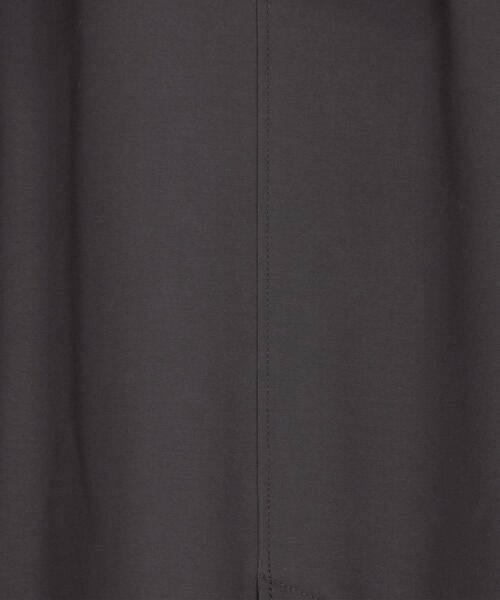 COMME CA PLATINUM / コムサ・プラチナ ベスト | コットンダブルクロスストレッチ ロングジレ | 詳細5