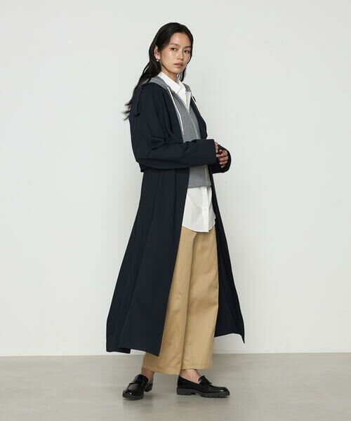 COMME CA PLATINUM / コムサ・プラチナ パーカー | スーピマ80/2 4段裏毛パーカー | 詳細1