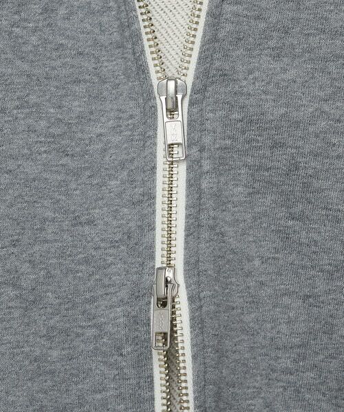 COMME CA PLATINUM / コムサ・プラチナ パーカー | スーピマ80/2 4段裏毛パーカー | 詳細5