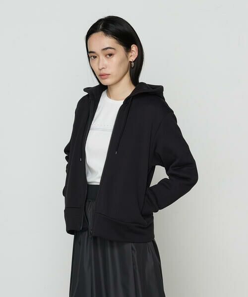 COMME CA PLATINUM / コムサ・プラチナ パーカー | スーピマ80/2 4段裏毛パーカー | 詳細10