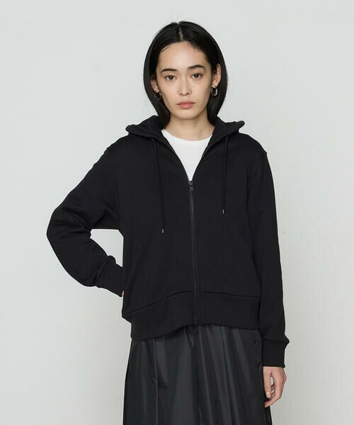 COMME CA PLATINUM / コムサ・プラチナ パーカー | スーピマ80/2 4段裏毛パーカー | 詳細11