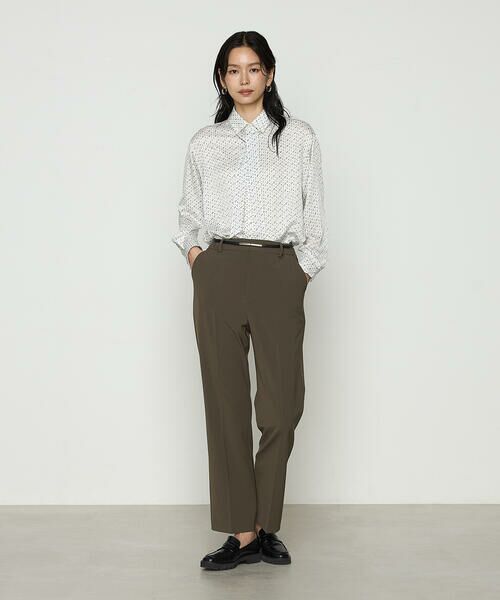 COMME CA PLATINUM / コムサ・プラチナ その他パンツ | ストレッチツイル パンツ | 詳細15