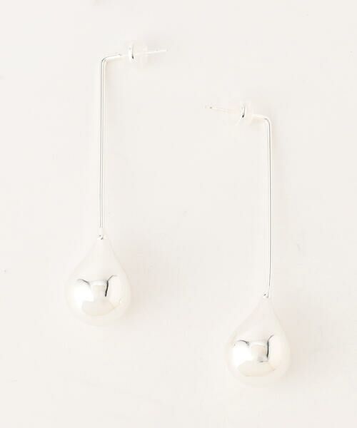 COMME CA PLATINUM/コムサ・プラチナ ドロップ ピアス 27:シルバー F COMME CA PLATINUM/コムサ・プラチナ ドロップ ピアス 27:シルバー F