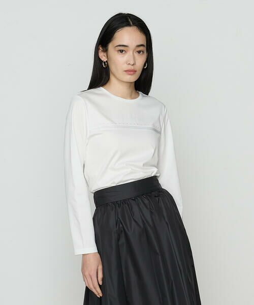 COMME CA PLATINUM / コムサ・プラチナ カットソー | アルビ二スタスムース プルオーバー | 詳細2